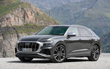 Audi SQ8 2019 road test review - static front