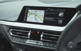BMW 1 Series 118i 2019 road test review - infotainment