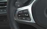 BMW 1 Series 118i 2019 road test review - steering wheel buttons