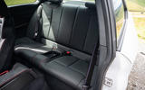 BMW M2 CS 2020 road test review - rear seats