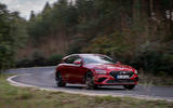 18 Genesis G70 Shooting brake 2021 first drive review cornering front