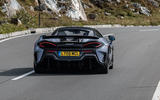 McLaren 600LT 2018 review - on the road rear