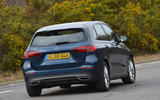 Mercedes-Benz B-Class 2019 road test review cornering rear