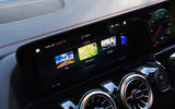 18 Mercedes Benz EQA 2021 road test review infotainment