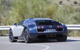 Bugatti Veyron Super Sport rear cornering