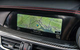 Alfa Romeo Stelvio Quadrifoglio 2019 road test review - satnav