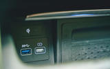 19 Genesis GV80 2021 road test review USB ports