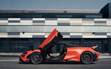 McLaren 765LT 2020 road test review - static side
