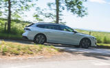 Peugeot 508 SW Hybrid 2020 road test review - on the road side