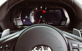 Toyota GR Supra 2019 road test review - instruments