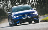 19 Volkswagen Golf R 2021 RT cornering