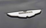 Aston Martin Vantage badging