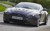Aston Martin Vantage cornering