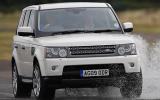 Range Rover Sport cornering