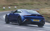 Aston Martin Vantage 2018 review hero rear