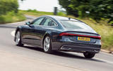 Audi A7 Sportback 2018 road test review hero rear