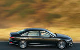 Audi A8 60 TFSIe 2020 road test review - hero side