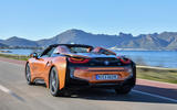 BMW i8 Roadster 2018 review hero rear