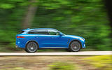Jaguar F-Pace SVR 2019 road test review - hero side