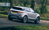 2 Land Rover Range Rover Evoque 2021 road test review hero rear