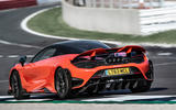 McLaren 765LT 2020 road test review - hero rear