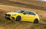 Mercedes-AMG A45 S 4Matic+ 2020 road test review - hero side