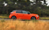 Vauxhall Corsa 2020 road test review - tracking side