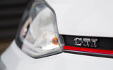 Volkswagen Up GTI 2018 review bonnet GTI badge