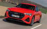 Audi E-tron Sportback 2020 road test review - on the road front