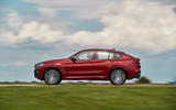 BMW X4 2018 road test review on the road side