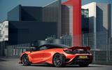 McLaren 765LT 2020 road test review - static rear