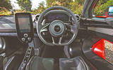 McLaren Senna 2018 road test review - dashboard