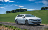 Peugeot 508 SW Hybrid 2020 road test review - static