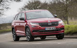 Skoda Kodiaq vRS 2019 road test review - on the road front