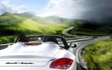 Porsche Boxster Spyder rear view