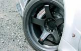 Nissan Skyline GT-R black alloys