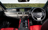 Lexus GS F dashboard