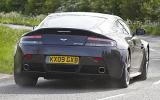 Aston Martin Vantage rear cornering