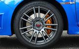 Subaru Impreza WRX STI alloy wheels