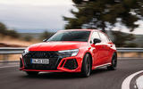 21 Audi RS3 2021 first drive review cornering front