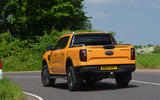 21 Ford Ranger RT 2023 cornering rear
