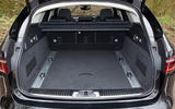 Jaguar XF Sportbrake 2019 road test review - boot