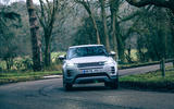 21 Land Rover Range Rover Evoque 2021 road test review cornering