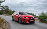 Lexus UX 2018 road test review - cornering
