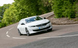 Peugeot 508 SW 2019 review - cornering front