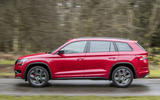 Skoda Kodiaq vRS 2019 road test review - on the road right