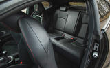 21 Toyota GR Yaris 2021 UK road test review rear seats
