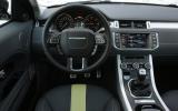 Range Rover Evoque dashboard