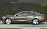 Mercedes-Benz E250 CGI Coupe side profile