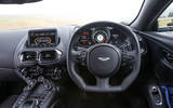 Aston Martin Vantage 2018 review steering wheel
